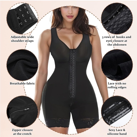 Fajas Colombianas Shapewear for Women Tummy Control - Picture 3 of 9